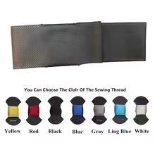 Artificial Leather Hand stitched Car Steering Wheel Cover