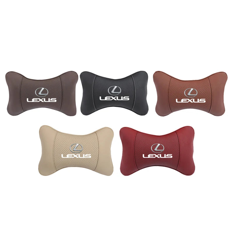 Leather Seat Headrest Neck Pillow