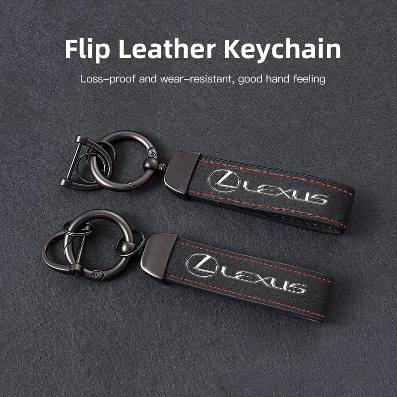 Tire Wheel Valve Caps Cover & Suede Car Key Chain Ring